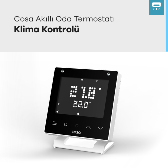 Cosa Akıllı Oda Termostatı Klima Kontrolü