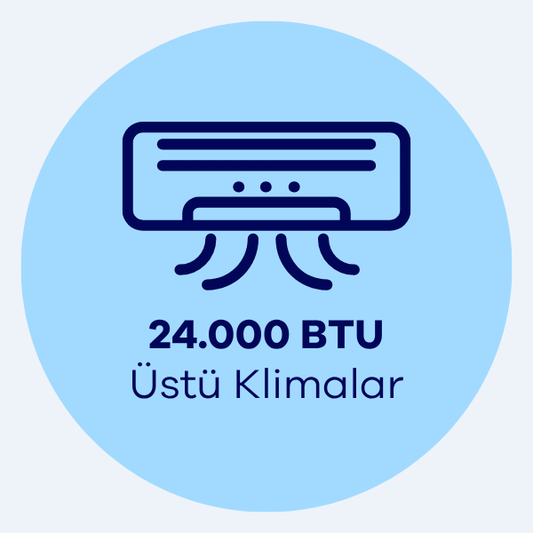 Klima Bakım Hizmeti (24000 BTU ve üstü)