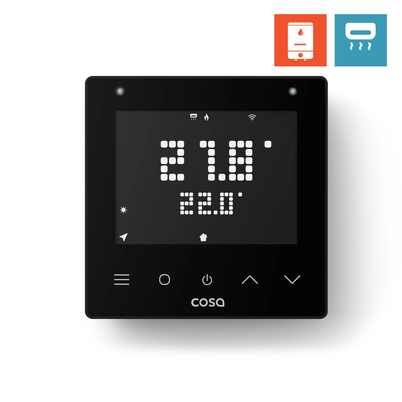 Cosa Akıllı Oda Termostatı Kablolu Kombi ve Klima Kontrolü 230V P5TR22 AC